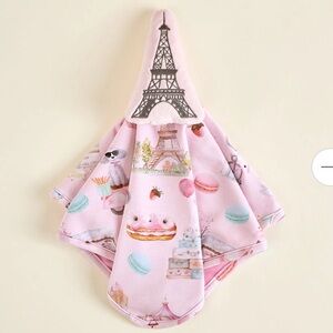 Posh Peanut Paris Pink Eiffel Tower Lovey